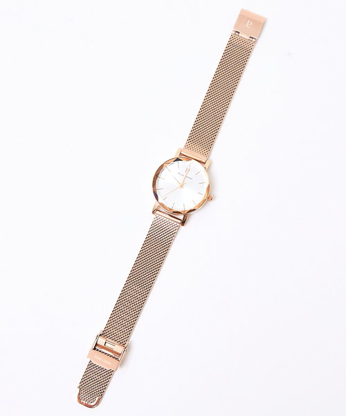 PIERRE LANNIER(ピエール・ラニエ)の「【Pierre Lannier/ピエール・ラニエ】マルチプル/金属ベルト/レディース/腕時計/キラキラ/エレガント【WEB限定】(アナログ腕時計・レディース・シルバー/エメラルド/ブラウン/ピンクゴールド/ネイビー・フリー)」の10枚目の写真