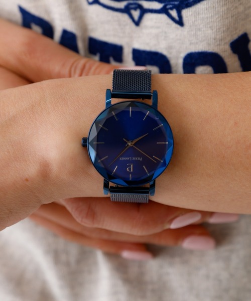 PIERRE LANNIER(ピエール・ラニエ)の「【Pierre Lannier/ピエール・ラニエ】マルチプル/金属ベルト/レディース/腕時計/キラキラ/エレガント【WEB限定】(アナログ腕時計・レディース・シルバー/エメラルド/ブラウン/ピンクゴールド/ネイビー・フリー)」の4枚目の写真