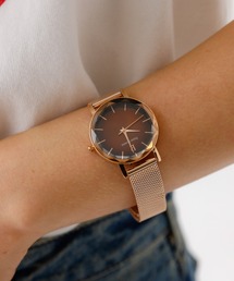 PIERRE LANNIER（ピエール・ラニエ）の「【Pierre Lannier/ピエール・ラニエ】マルチプル/金属ベルト/レディース/腕時計/キラキラ/エレガント【WEB限定】（アナログ腕時計）」