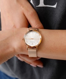 PIERRE LANNIER（ピエール・ラニエ）の「【Pierre Lannier/ピエール・ラニエ】マルチプル/金属ベルト/レディース/腕時計/キラキラ/エレガント【WEB限定】（アナログ腕時計）」