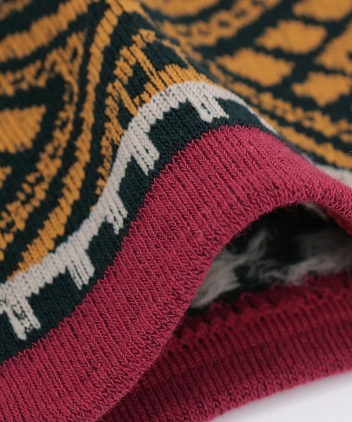 チチカカ（チチカカ）の「キカフラワーライン着圧ソックス（ソックス/靴下・レディース・ブルーグリーン/ブラック・FREE）」の7枚目の写真