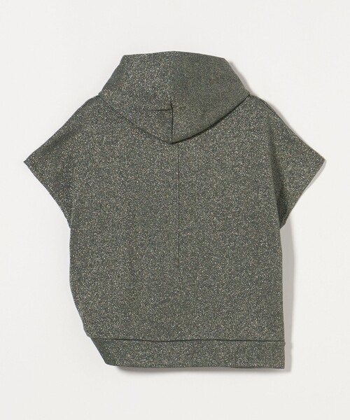 ASTRAET(アストラット)の「<ASTRAET>ラメ ウラケ フーデッド ノースリーブプルオーバー(Tシャツ/カットソー・レディース・ダークグレー/ライトグレー・FREE)」の6枚目の写真