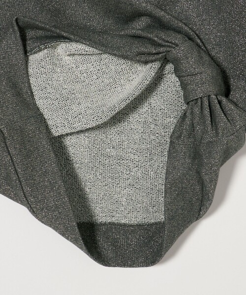 ASTRAET(アストラット)の「<ASTRAET>ラメ ウラケ フーデッド ノースリーブプルオーバー(Tシャツ/カットソー・レディース・ダークグレー/ライトグレー・FREE)」の14枚目の写真