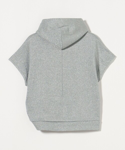 ASTRAET(アストラット)の「<ASTRAET>ラメ ウラケ フーデッド ノースリーブプルオーバー(Tシャツ/カットソー・レディース・ダークグレー/ライトグレー・FREE)」の17枚目の写真