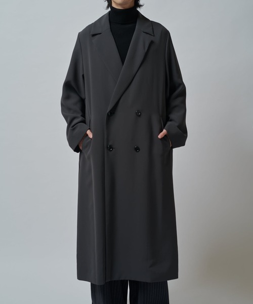 新人☆遊子【プロフ必読】】Y-3 黒 トレンチコート Lサイズ 新人☆遊子