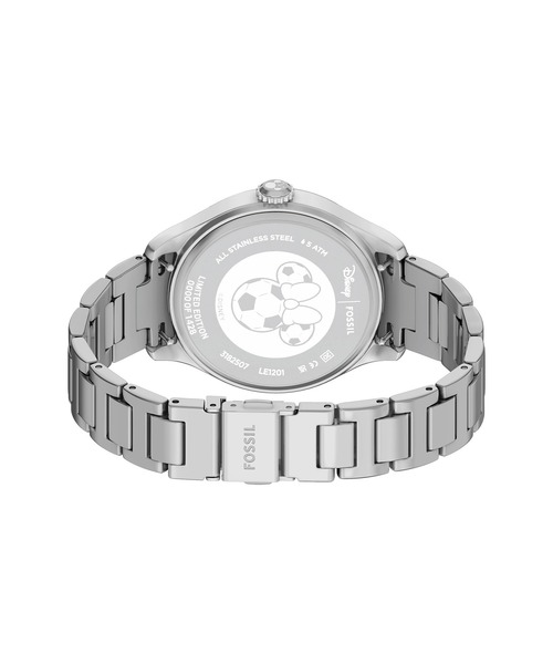 FOSSIL（フォッシル）の「フォッシル | ディズニー Disney Minnie Mouse x Fossil ミニーマウス サッカー 限定版 腕時計 レディース アナログ ステンレス LE1201（アナログ腕時計・レディース・シルバー・FREE）」の4枚目の写真