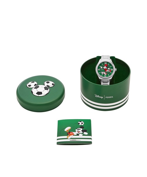 FOSSIL（フォッシル）の「フォッシル | ディズニー Disney Minnie Mouse x Fossil ミニーマウス サッカー 限定版 腕時計 レディース アナログ ステンレス LE1201（アナログ腕時計・レディース・シルバー・FREE）」の5枚目の写真