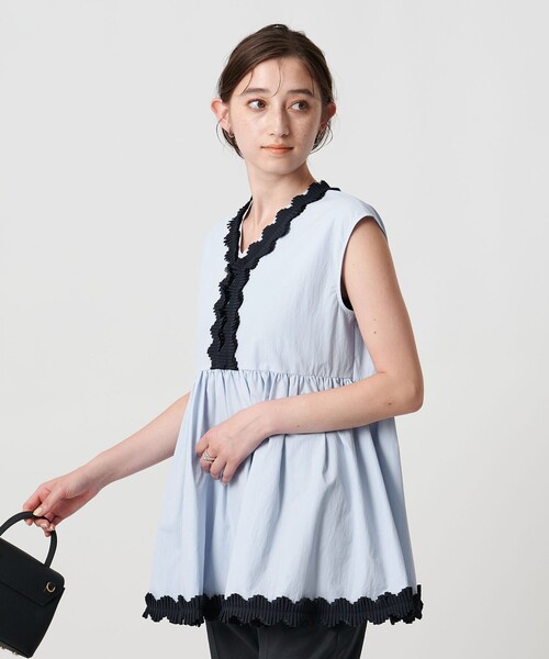 UNITED ARROWS（ユナイテッドアローズ）の「タックプリーツフリル V