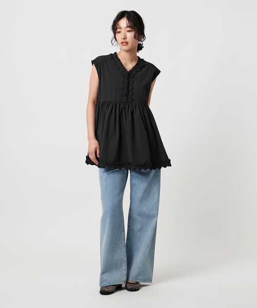 UNITED ARROWS（ユナイテッドアローズ）の「タックプリーツフリル V