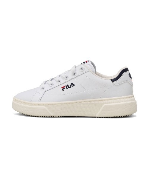 FILA(フィラ)の「FILA フィラ - スニーカー COURT PLUMPY FEATHERY WHITE/FILA NAVY/FILA RED 【UFW24054-125】(スニーカー・メンズ・ホワイト・24.0cm/25.0cm/23.0cm)」の6枚目の写真