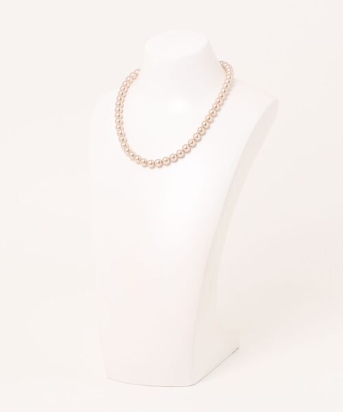 PICCIN(ピッチン)の「マグネット金具カラーパールネックレス(8mm)(ネックレス・レディース・ゴールド/シルバー/オフホワイト・FREE)」の15枚目の写真