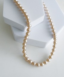 PICCIN | マグネット金具カラーパールネックレス(8mm)(ネックレス)