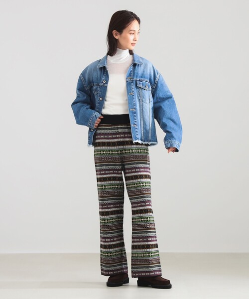 値下げ　inscrire オーバーサイズデニムジャケット　38 値下げ inscrire オーバーサイズデニムジャケット 38 セール】INSCRIRE