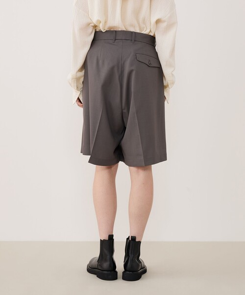 HAVERSACK（ハバーザック）の「HAVERSACK 2タックショートパンツ（その他パンツ・レディース・グレー/ネイビー・1/2/0）」の6枚目の写真