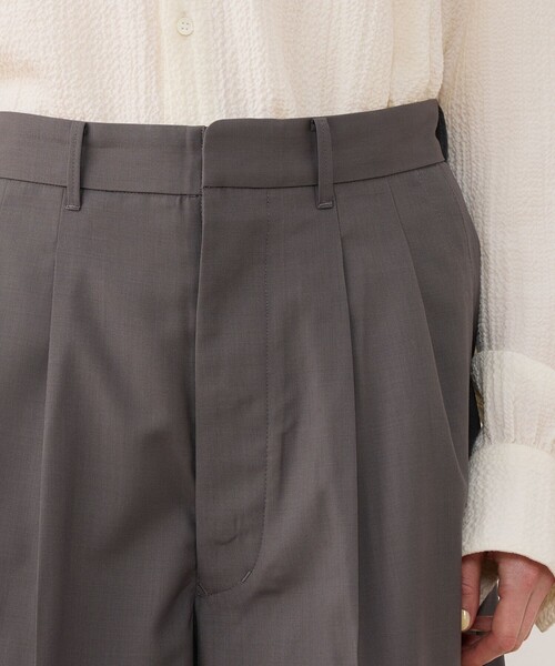 HAVERSACK（ハバーザック）の「HAVERSACK 2タックショートパンツ（その他パンツ・レディース・グレー/ネイビー・1/2/0）」の7枚目の写真