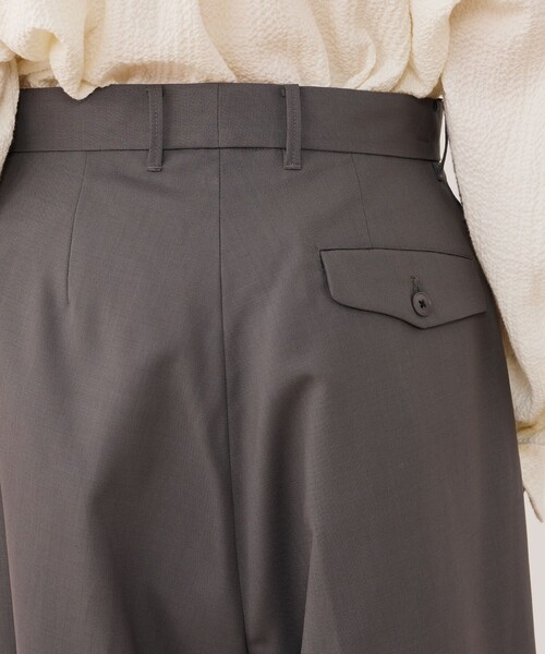 HAVERSACK（ハバーザック）の「HAVERSACK 2タックショートパンツ（その他パンツ・レディース・グレー/ネイビー・1/2/0）」の8枚目の写真