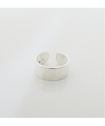 MANANAS（マナナス）の「【MANANAS 】マナナス/ Hammered Flat Open Ring(8mm)（リング）」