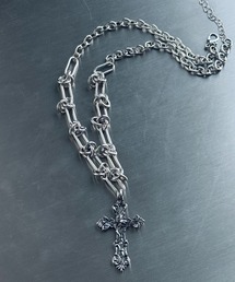 Y2K SYNAPSE FACTORY（ワイツーケー シナプスファクトリー）の「【グレイス リンククロス】ネックレス（ネックレス）」