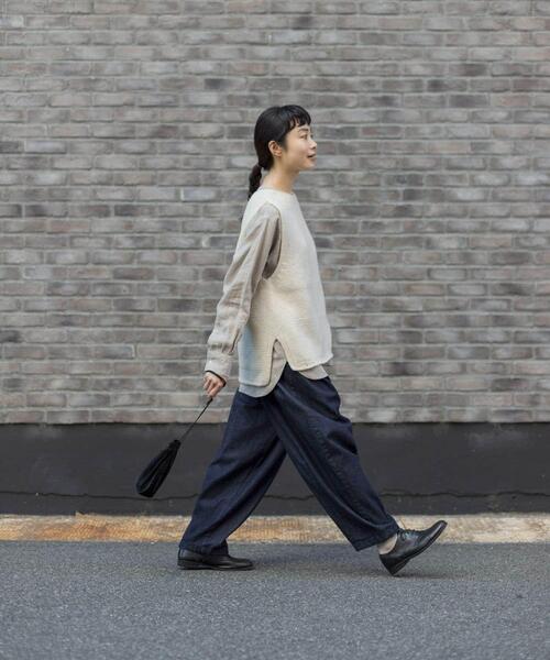 かぐれ　デニムボリュームパンツ カグレ かぐれ デニムボリュームパンツ （INDIGO） - ファッション通販