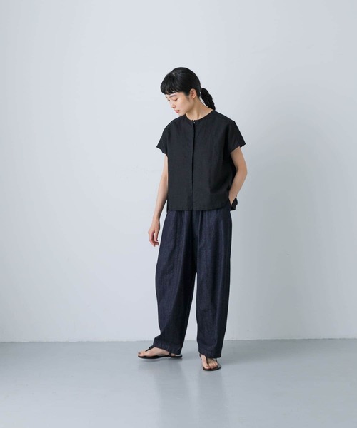 デニムボリュームパンツ（デニムパンツ）｜かぐれ（カグレ）の