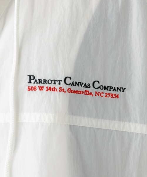 Rouge vif la cle（ルージュヴィフラクレ）の「【PARROTT CANVAS/パロットキャンバス】ピーシー ナイロンブルゾン / ウインドブレーカー（ブルゾン・レディース・ホワイト・フリー）」の15枚目の写真
