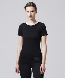 TAION（タイオン）の「【TAION(タイオン)】〈ウィメンズ〉メリノウール アンダーウェア ハーフスリーブ Tシャツ（インナーウェア/肌着）」