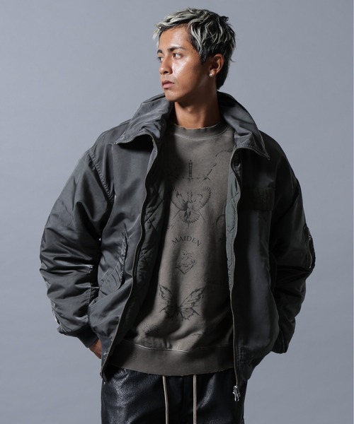 DANKE SCHON（ダンケシェーン）の「DankeSchon/ダンケシェーン/SATEN M65（ミリタリージャケット・メンズ・カーキ/ブラック・M/L）」の13枚目の写真