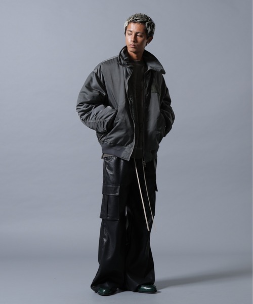 DANKE SCHON（ダンケシェーン）の「DankeSchon/ダンケシェーン/SATEN M65（ミリタリージャケット・メンズ・カーキ/ブラック・M/L）」の16枚目の写真