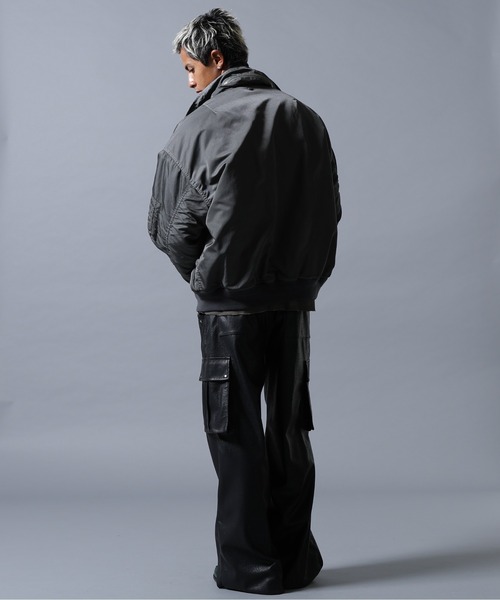 DANKE SCHON（ダンケシェーン）の「DankeSchon/ダンケシェーン/SATEN M65（ミリタリージャケット・メンズ・カーキ/ブラック・M/L）」の19枚目の写真