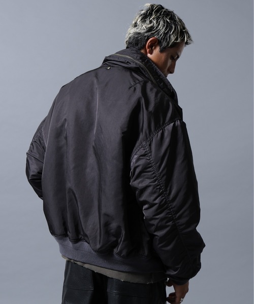 DANKE SCHON（ダンケシェーン）の「DankeSchon/ダンケシェーン/SATEN M65（ミリタリージャケット・メンズ・カーキ/ブラック・M/L）」の6枚目の写真