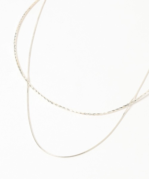 Andemiu(アンデミュウ)の「ツイストチョーカーネックレス591741(ネックレス・レディース・ゴールド/シルバー・FREE)」の6枚目の写真