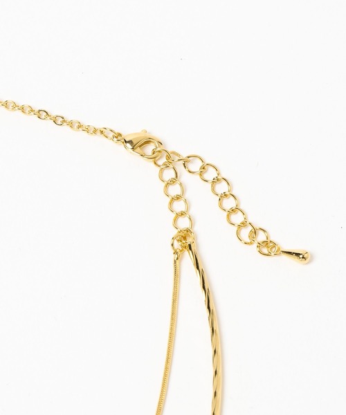 Andemiu(アンデミュウ)の「ツイストチョーカーネックレス591741(ネックレス・レディース・ゴールド/シルバー・FREE)」の10枚目の写真