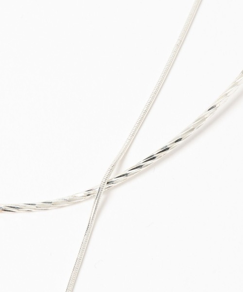 Andemiu(アンデミュウ)の「ツイストチョーカーネックレス591741(ネックレス・レディース・ゴールド/シルバー・FREE)」の12枚目の写真