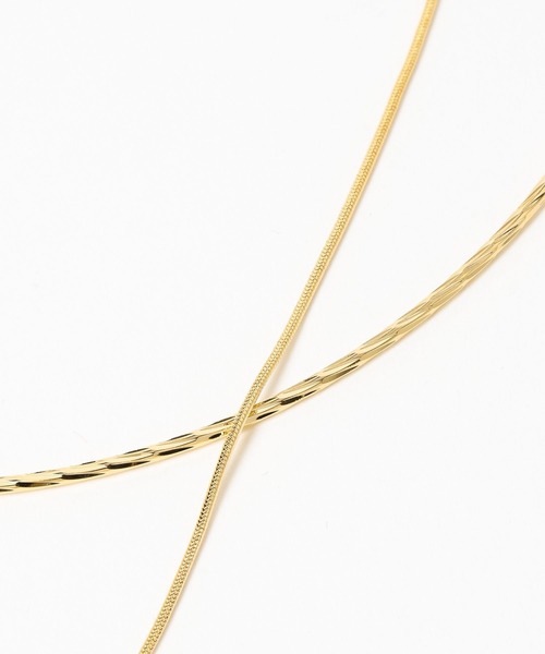 Andemiu(アンデミュウ)の「ツイストチョーカーネックレス591741(ネックレス・レディース・ゴールド/シルバー・FREE)」の13枚目の写真