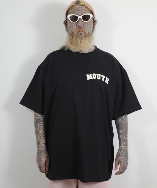 NISHIMOTO IS THE MOUTH（ニシモト イズ ザ マウス）の「S/S TEE | NISHIMOTO IS THE MOUTH（Tシャツ/カットソー・メンズ・スモークピンク/ブラック/ホワイト・MEDIUM/LARGE/X-LARGE）」の5枚目の写真