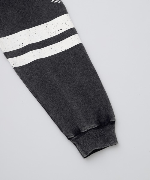 Anchor Smith(アンカー スミス)の「ヴィンテージパウダーブリーチ加工 ナンバリングホッケーデザインロンT(Tシャツ/カットソー・レディース・ネイビー/レッド/ブラック・M/L)」の5枚目の写真