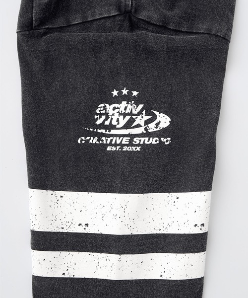 Anchor Smith(アンカー スミス)の「ヴィンテージパウダーブリーチ加工 ナンバリングホッケーデザインロンT(Tシャツ/カットソー・レディース・ネイビー/レッド/ブラック・M/L)」の6枚目の写真