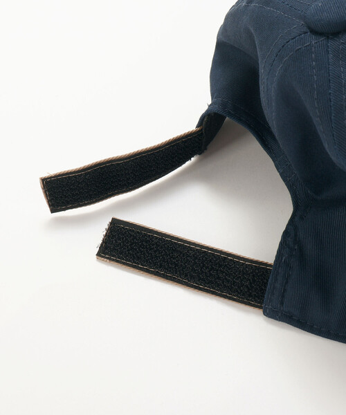 WASK（ワスク）の「ロゴ刺しゅう配色バックテープキャップ(52~56cm)（キャップ・キッズ・ブラック/ネイビー・L/M）」の8枚目の写真