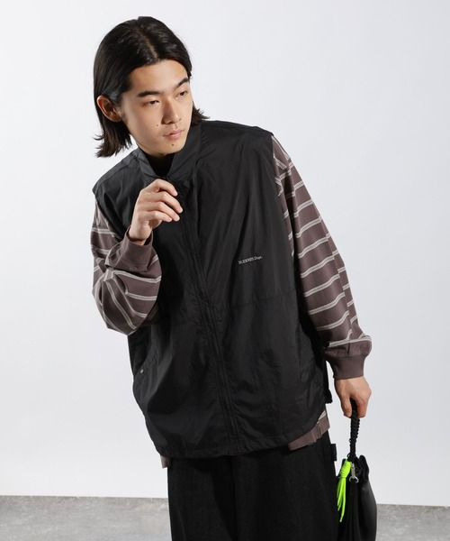 BAYFLOW(ベイフロー)の「ユーティリティーベスト(ベスト・メンズ・ブラック/カーキ・FREE)」の1枚目の写真