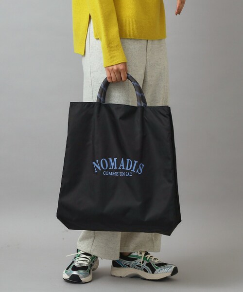 NOMADIS（ノマディス）の「NOMADIS（ノマディス）SAC2 ビッグトートバッグ（トートバッグ・レディース・ブラック/カーキ/ブラウン系・00）」の4枚目の写真