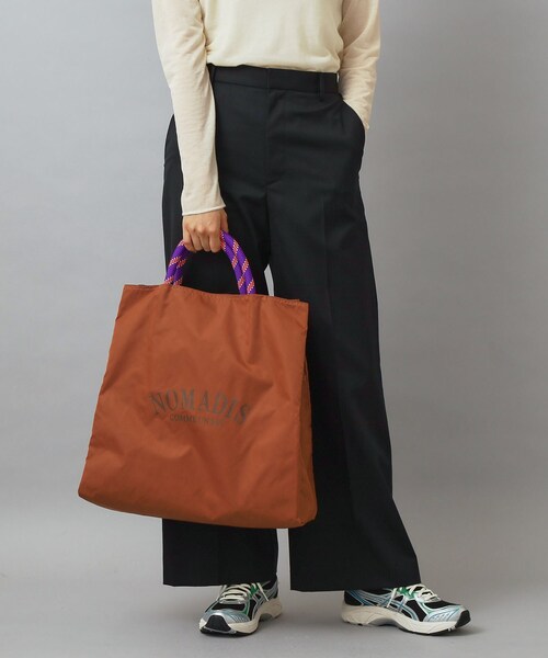 NOMADIS（ノマディス）の「NOMADIS（ノマディス）SAC2 ビッグトートバッグ（トートバッグ・レディース・ブラック/カーキ/ブラウン系・00）」の8枚目の写真