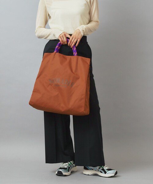 NOMADIS（ノマディス）の「NOMADIS（ノマディス）SAC2 ビッグトートバッグ（トートバッグ・レディース・ブラック/カーキ/ブラウン系・00）」の9枚目の写真