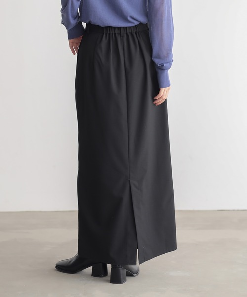 for/c（フォーシー）の「ストレッチナロースカート【サスティナブル】（スカート・レディース・ブラック/グレー/ネイビー・L/M）」の22枚目の写真