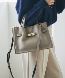 La boutique BonBon | 【ヴィオラドーロ】イタリアン型押ダブルフェイスレザートート M(トートバッグ)