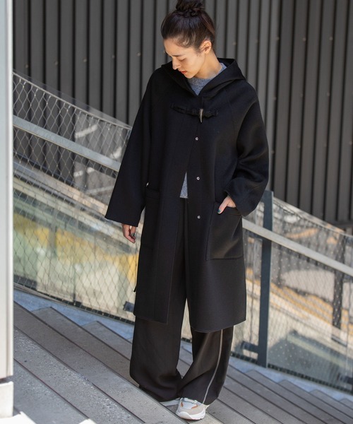 セール】ウールダブルビーバーダッフルコート（ダッフルコート