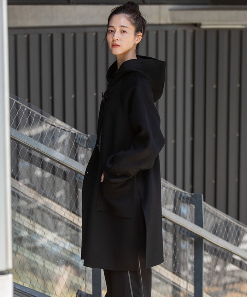 ウールダブルビーバーダッフルコート（ダッフルコート）｜Munich