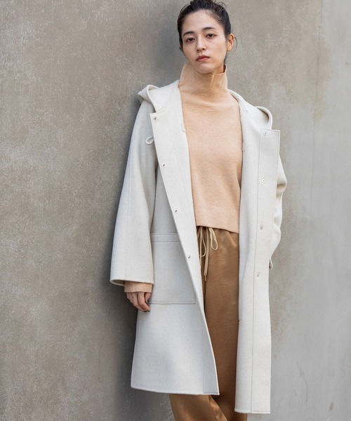 セール】ウールダブルビーバーダッフルコート（ダッフルコート