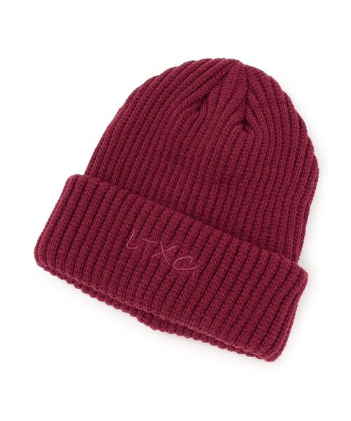 LOVETOXIC（ラブトキシック）の「【LTXC】刺しゅうビーニー（ニットキャップ/ビーニー・キッズ・オフホワイト/ブラック/モスグリーン/シルバー/ワイン・F）」の4枚目の写真