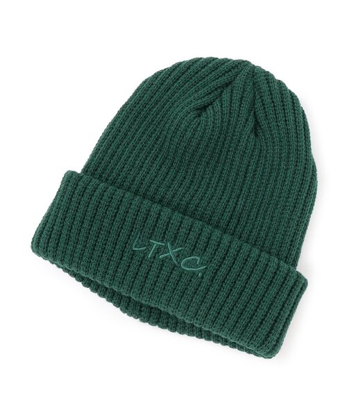 LOVETOXIC（ラブトキシック）の「【LTXC】刺しゅうビーニー（ニットキャップ/ビーニー・キッズ・オフホワイト/ブラック/モスグリーン/シルバー/ワイン・F）」の3枚目の写真