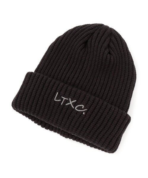 LOVETOXIC（ラブトキシック）の「【LTXC】刺しゅうビーニー（ニットキャップ/ビーニー・キッズ・オフホワイト/ブラック/モスグリーン/シルバー/ワイン・F）」の2枚目の写真
